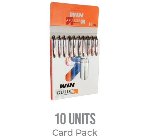 Win Guide Ball Pen Card Pack