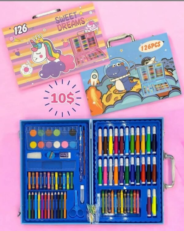 126 Colour Set Suitcase