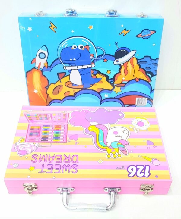 126 Colour Set Suitcase - Image 2