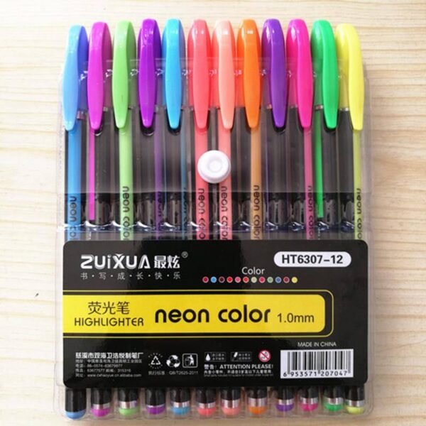 6307-12 Neon Color Highlighter 1.0 mm